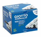 ✅  TIZA BLANCA CAJA DE 100 GIOTTO